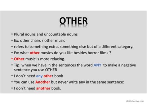 Estas Son Las Diferencias Entre Other Y Another Y Others