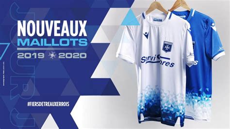 L Aj Auxerre D Voile Ses Maillots Macron Pour