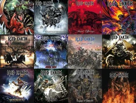 Iced Earth Discografia Mercadolibre