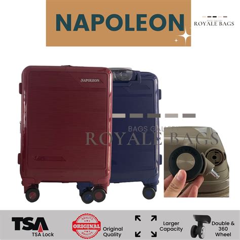 Jual Napoleon Tas Koper 20 Inch Original Koper 24 Inch Hardcase