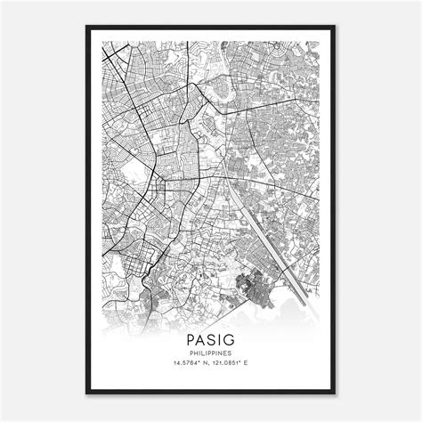 Pasig - Custom Maps & Posters