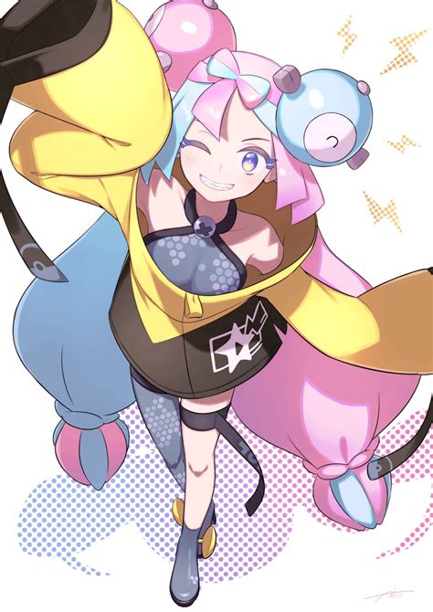 Iono Pokemon And 2 More Drawn By Akiokio2105 Danbooru