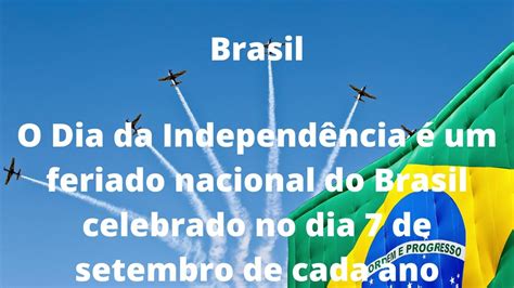 O Dia Da Independ Ncia Do Brasil Youtube