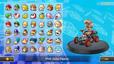 Mario Kart characters guide