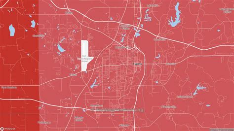 Tupelo, MS Political Map – Democrat & Republican Areas in Tupelo ...