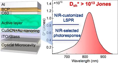 Plasmonic Enhanced Tunable Near Infrared Photoresponse For Narrowband