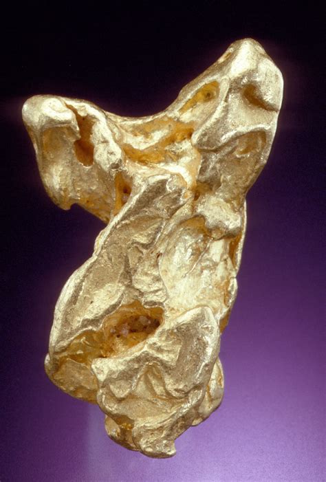 Gold Nugget Yahoola Creek Lumpkin Co Georgia Tellus Museum In