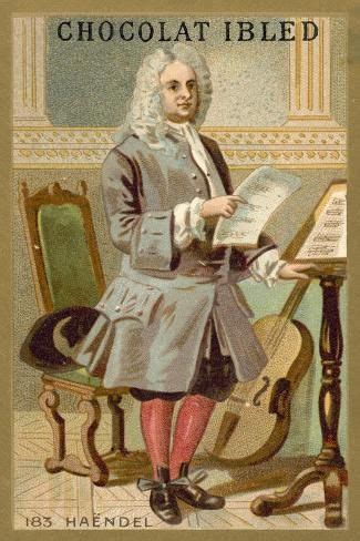 George Frideric Handel German Born British Composer Giclee Print