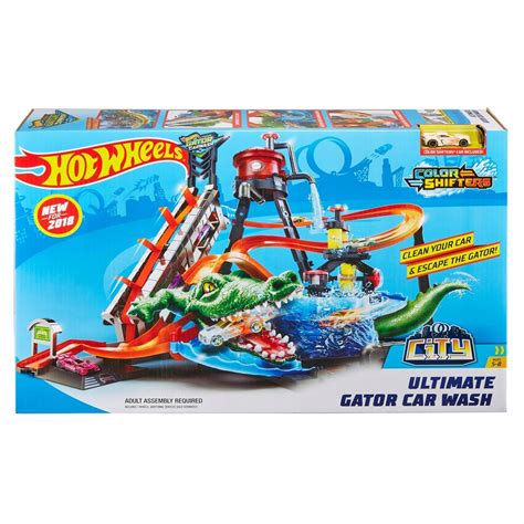 Hot Wheels Zestaw Mega Myjnia Atak Krokodyla Ftb Oficjalne Archiwum Allegro