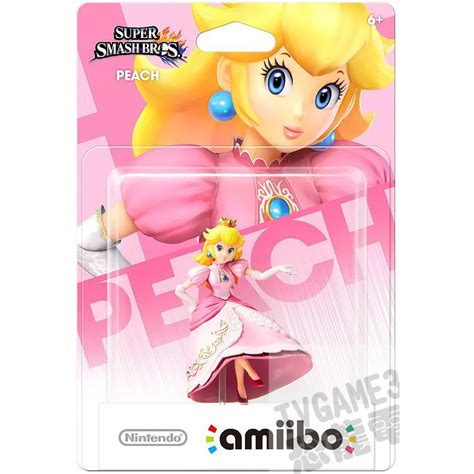 任天堂 Amiibo Nfc Switch Ns 任天堂明星大亂鬥 瑪利歐 碧姬 公主 Peach【台中恐龍電玩】 蝦皮購物