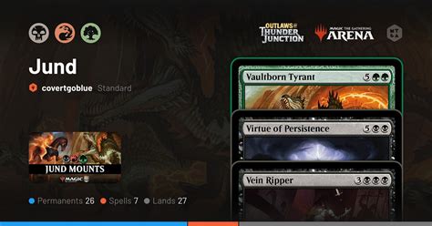 Standard Jund Deck By Covertgoblue Mtg Arena Decks