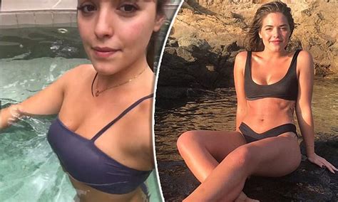 Olympia Valance Skimpy Bikini New Zealand Vacation Daily Mail Online