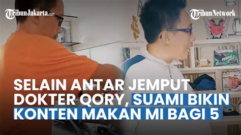 Terungkap Keseharian Suami Dokter Qory Selain Antar Jemput Istri