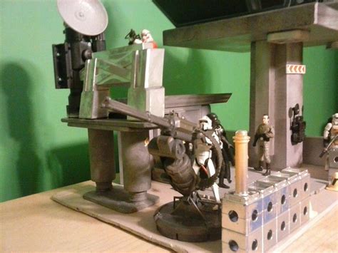 Custom Imperial Landing Platform Base Outpost Diorama Playset Star Wars