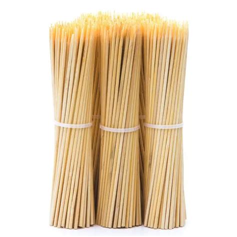 Barbecue Bamboo Stick Disposable Bamboo Skewer Cm Sticks Long