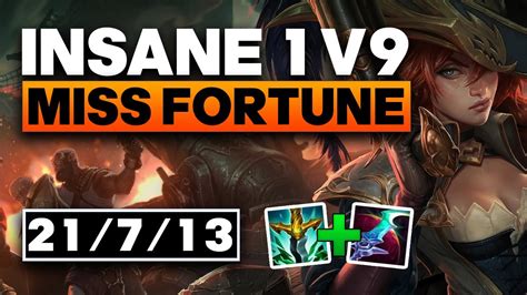 The Most Insane Adc V You Ve Ever Seen Miss Fortune Adc Gameplay