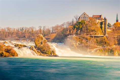 Rheinfall Schaffhausen stock image. Image of rheinfall - 114902081