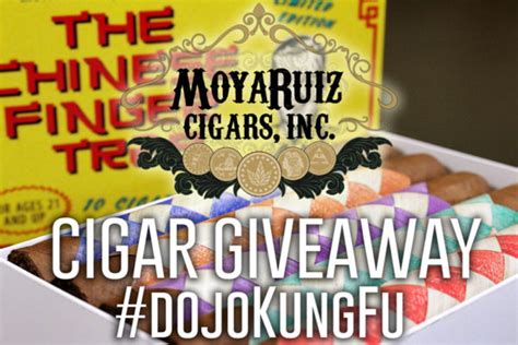 Moyaruiz The Chinese Finger Trap Giveaway Cigar Dojo