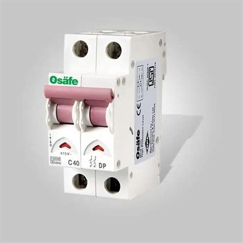 Hpl Osafe Double Pole Mcb At Best Price In Noida By Hpl Electric And