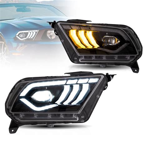 Mustang Custom Headlights Ubicaciondepersonascdmxgobmx