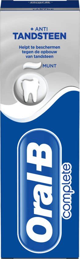 Oral B Tandpasta Complete Anti Tandsteen Ml Bol