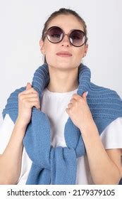 Sexy Brunette Sweater Images Stock Photos Vectors Shutterstock