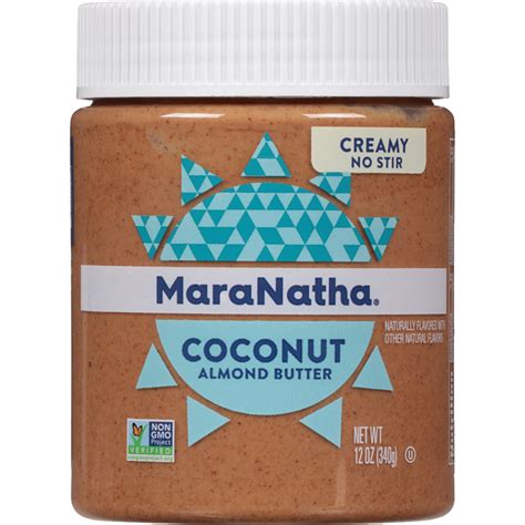 Coconut Almond Butter Creamy No Stir MaraNatha Nut Butters