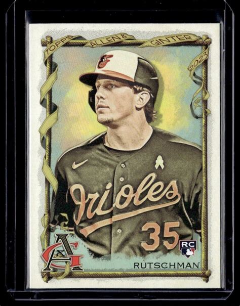 2023 Topps Allen Ginter Adley Rutschman RC Baltimore Orioles 68 EBay