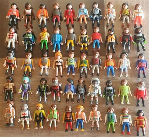 Playmobil Lot Personnages Eur Picclick Fr