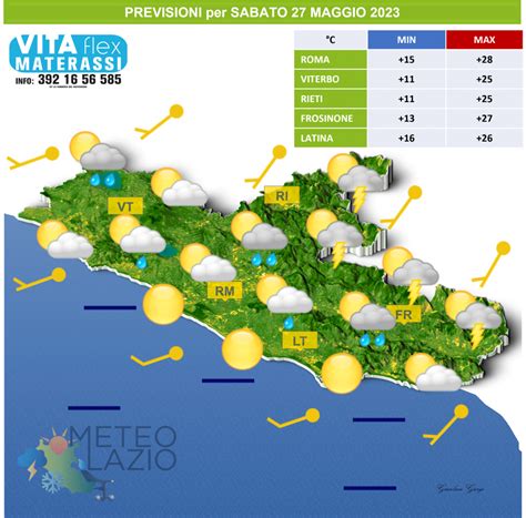 Bollettino Meteo Per OGGI 27 Maggio 2023 E DOMANI 28 Maggio 2023