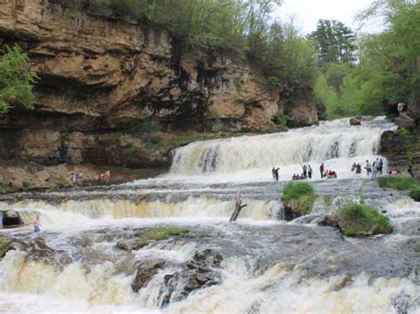 Wisconsin Waterfalls Willow River Falls Wisconsin Parent