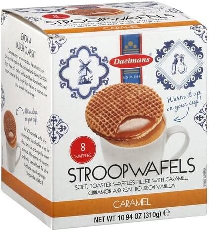 Daelmans Caramel Stroopwafels - 8 ea, Nutrition Information | Innit