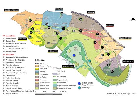 Les Espaces Naturels Ville De Cergy