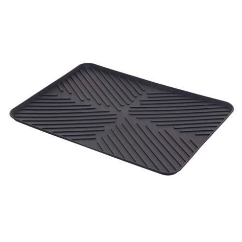 Tapis De Vaisselle Rebords X Cm Gris Veo Shop