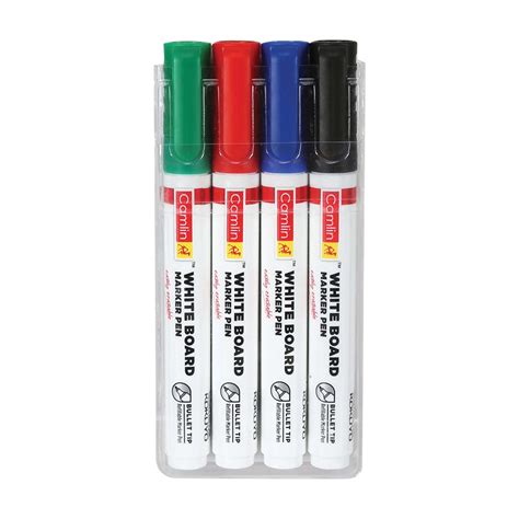 Camlin White Board Marker 4's 7268001 Assorted Online at Best Price