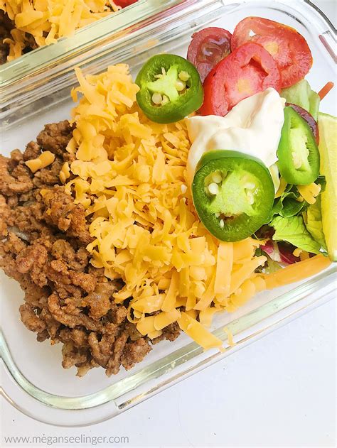 Keto Taco Salad Easy Keto Ground Beef Recipe Megan Rose Wellness