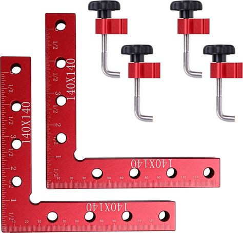 Evwoge Degree Positioning Right Angle Squares Corner Clamp For