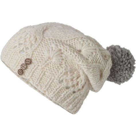 Pom Pom Beanie Liked On Polyvore Featuring Accessories Hats