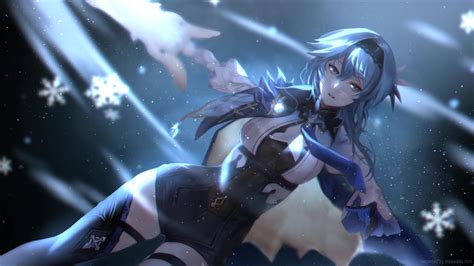 Eula Glacial Illumination Genshin Impact Live Wallpaper Moewalls The