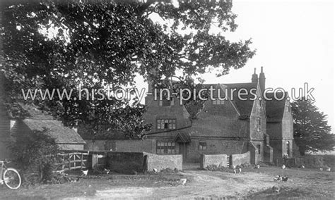 Street Scenes Great Britain England Essex Dunmow Brick House Little Dunmow Essex C