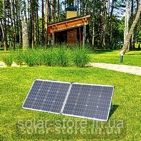 Купить 100Вт/5.56А Портативная солнечная панель (батарея) Dokio FSP ...