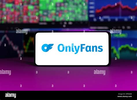 Onlyfans Company financial success in front of charts background Stock