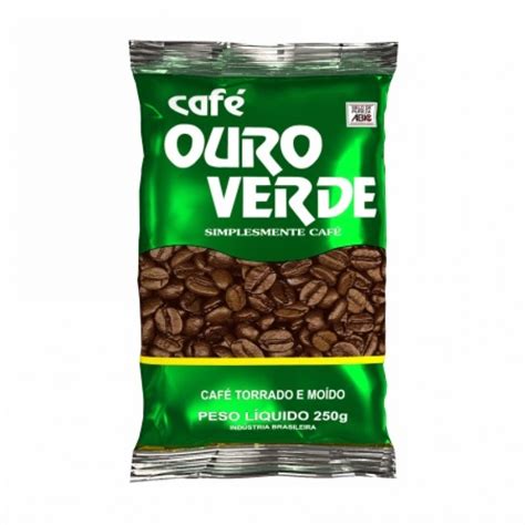 CAFE OURO VERDE 250G MOIDO 20 1 X 250G