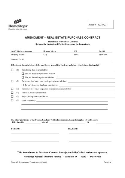 21 Contract Amendment Template Page 2 Free To Edit Download And Print