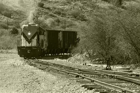 Work Train in Clarkdale Arizona Photograph by Jim Moss - Fine Art America