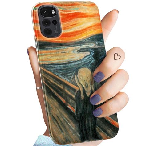 Etui Do Motorola Moto G Wzory Edvard Munch Krzyk Malarstwo Obudowa