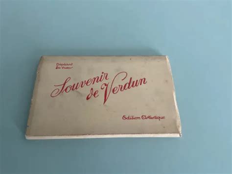 Verdun Carnet Depliant Cartes Postales Anciennes Eur