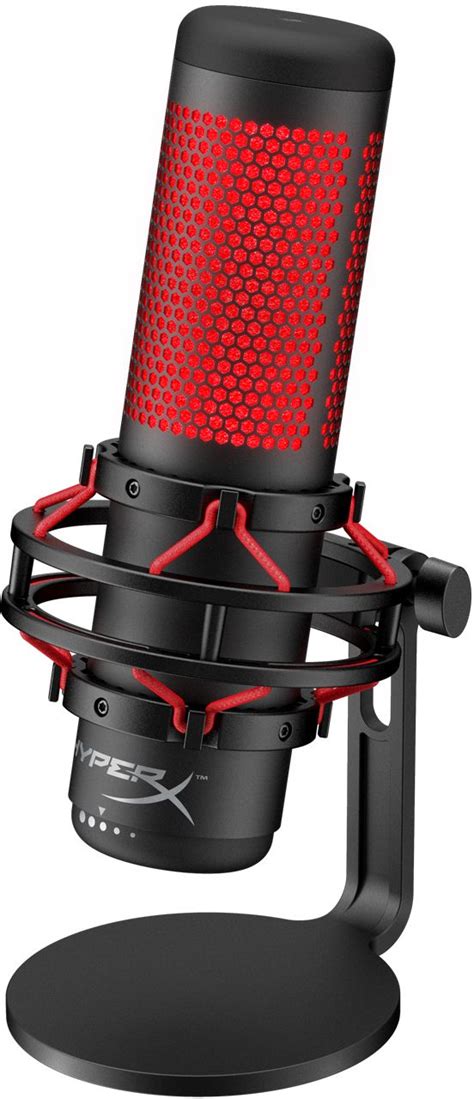 Customer Reviews: HyperX QuadCast Wired Multi-Pattern USB Electret ...