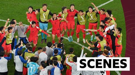 World Cup 2022 South Korea Players In Tears After Dramatic Win Against Portgual Bbc Sport