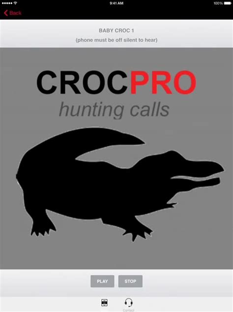 REAL Crocodile Calls & Crocodile Sounds! (ad free) BLUETOOTH COMPATIBLE by GuideHunting L. L. C.